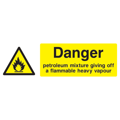 Petroleum Mixture Sign - The Sign Shed