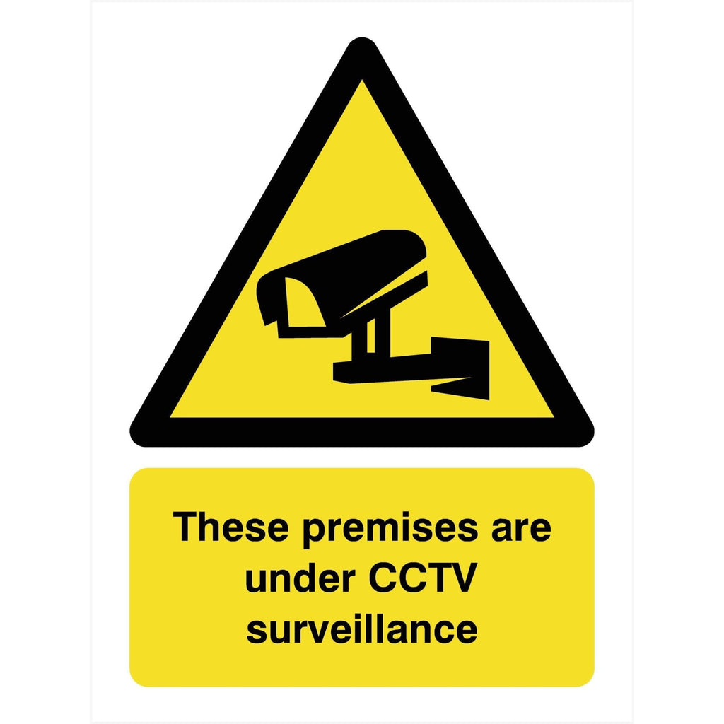 Premises Are Under CCTV Sign - The Sign Shed