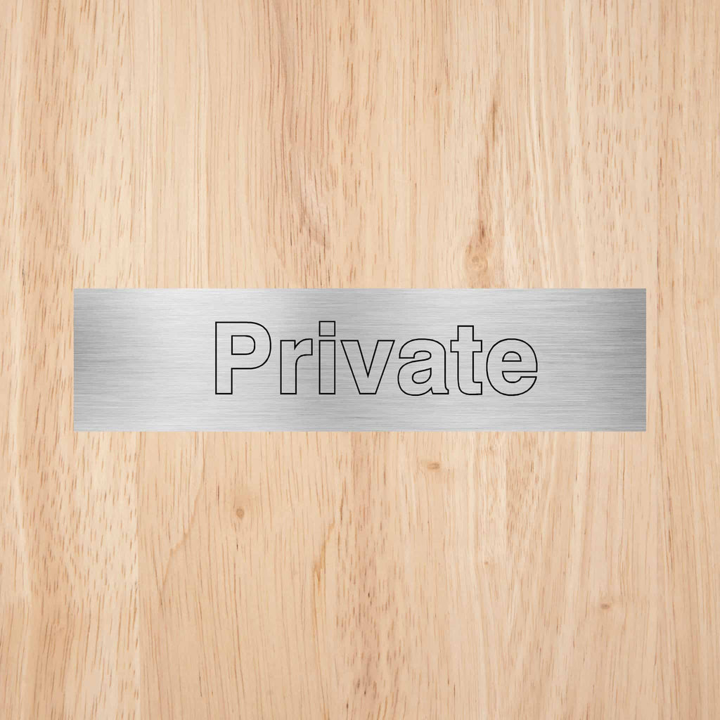 Private Sign - The Sign Shed