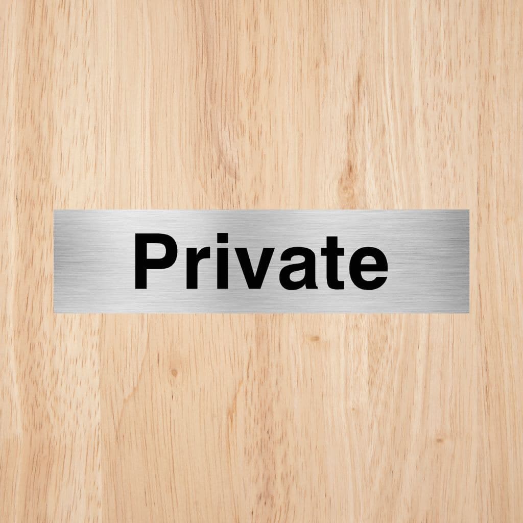 Private Sign - The Sign Shed