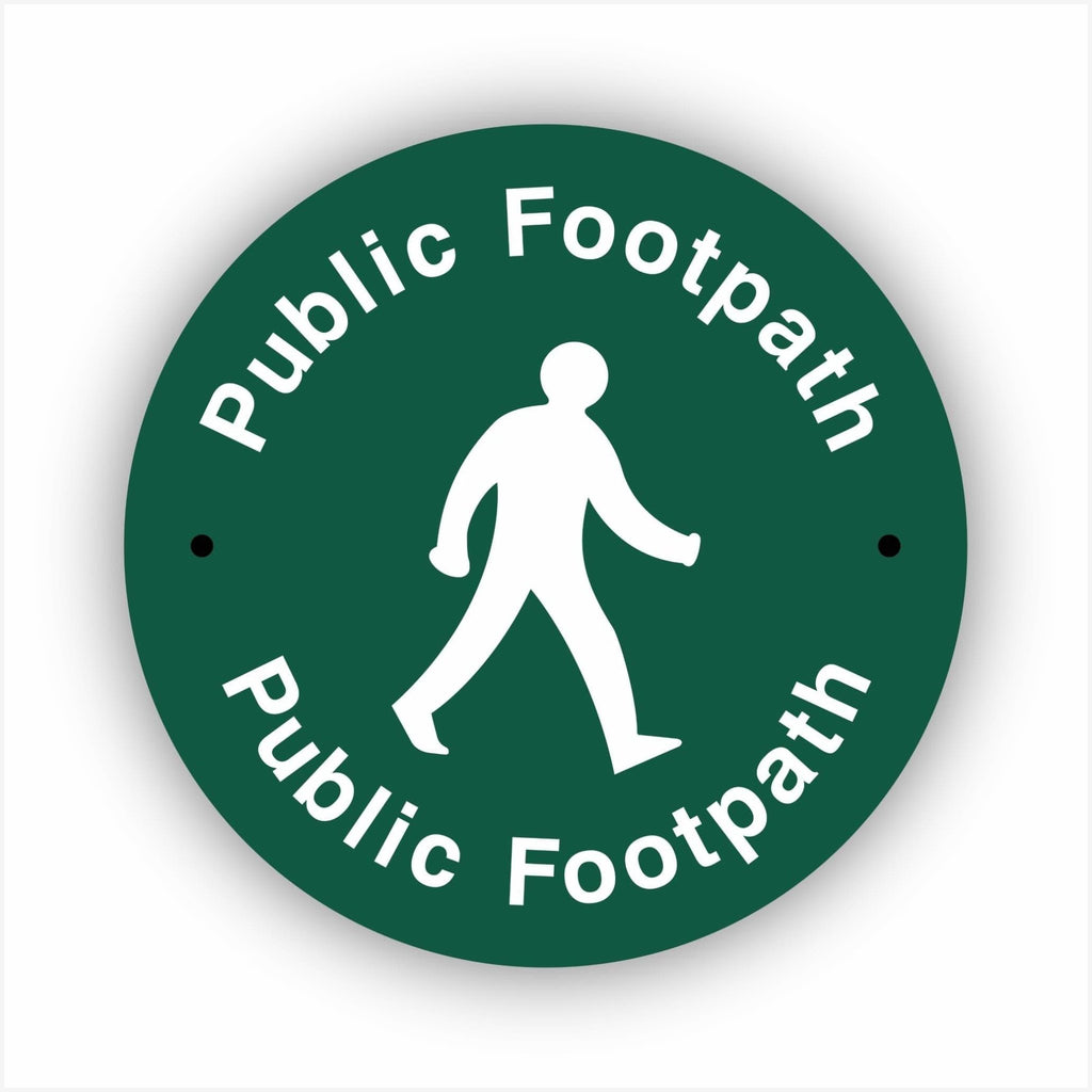 Public Footpath Waymarker sign - The Sign Shed