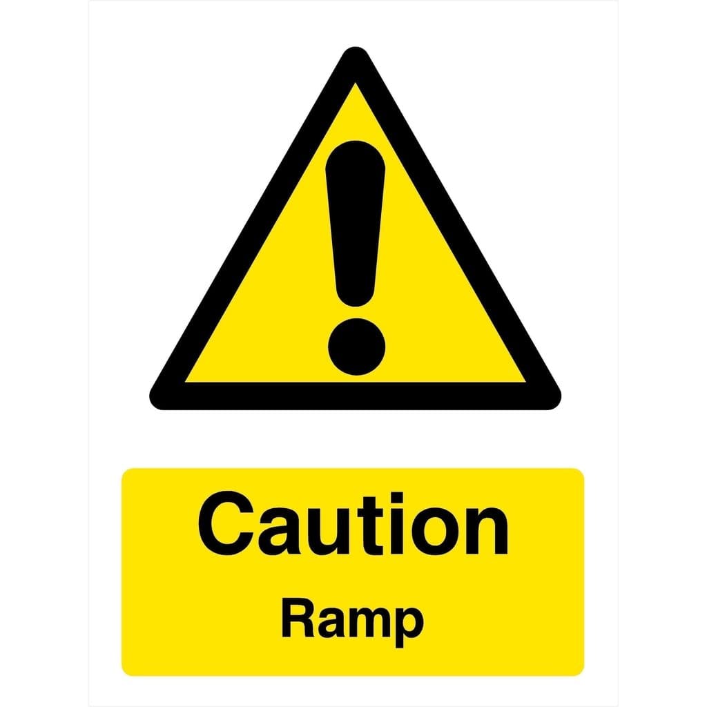 Ramp Sign - The Sign Shed
