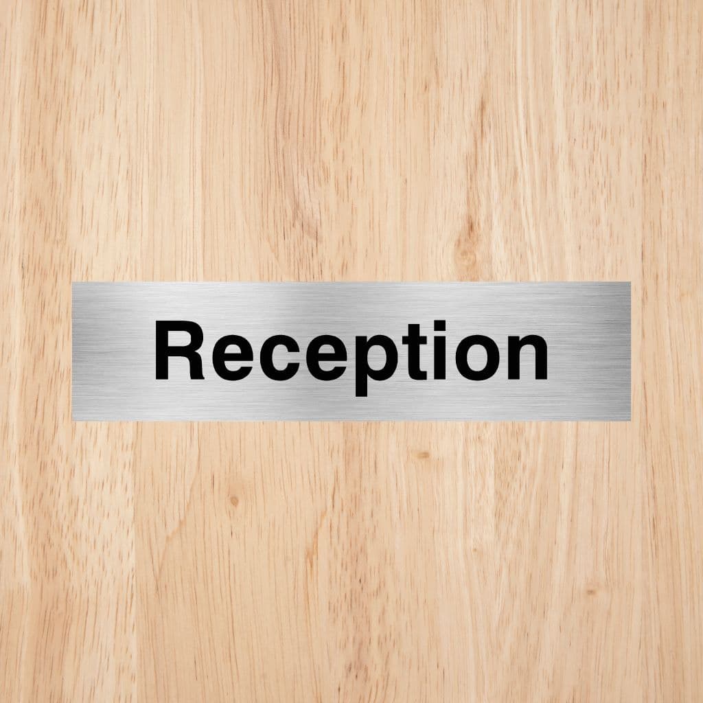 Reception Sign - The Sign Shed