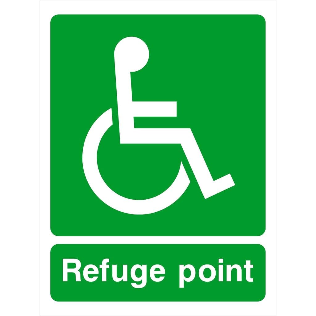 Refuge Point Sign - The Sign Shed