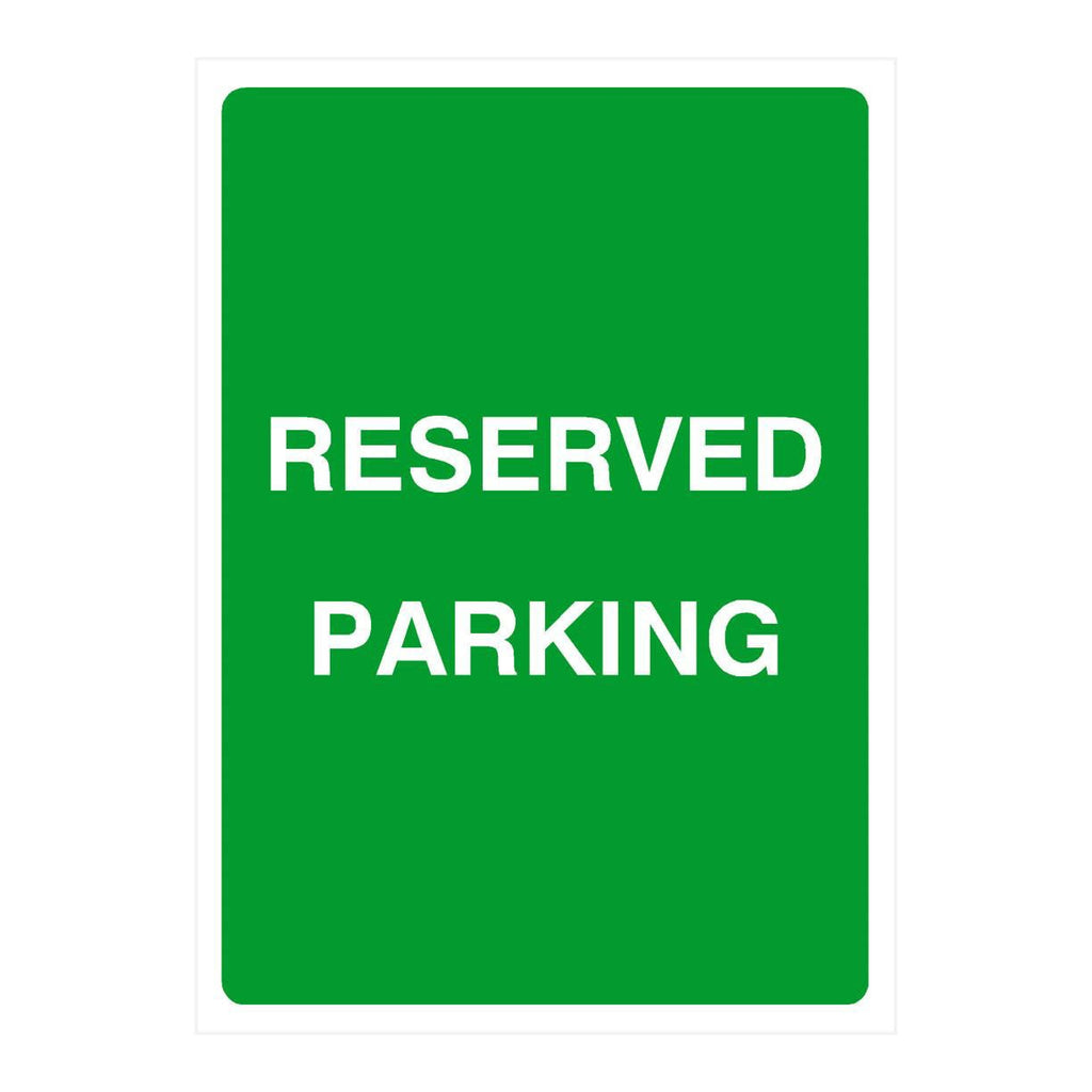 Reserved Parking Signs Private Parking Signs