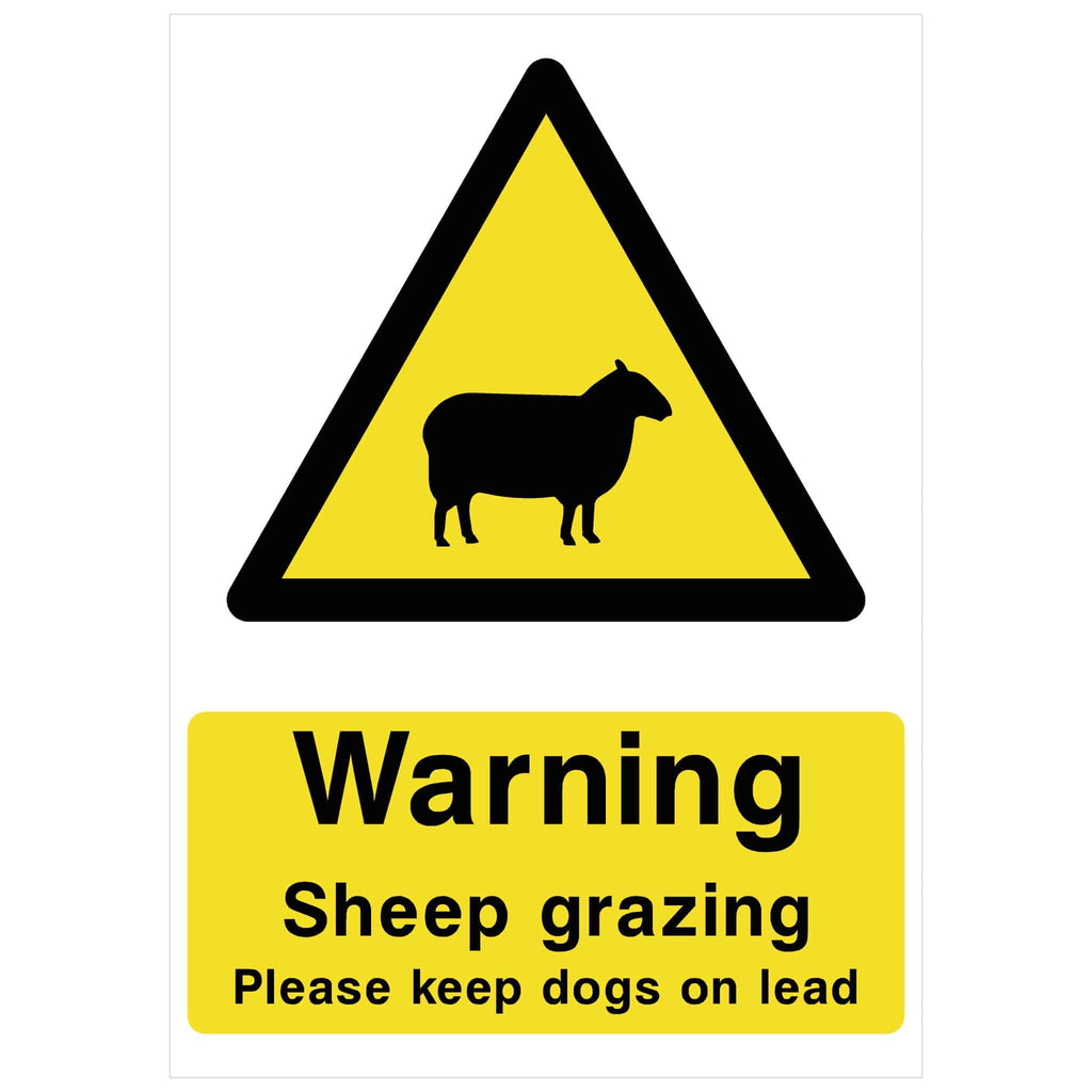 Sheep Grazing Sign - The Sign Shed