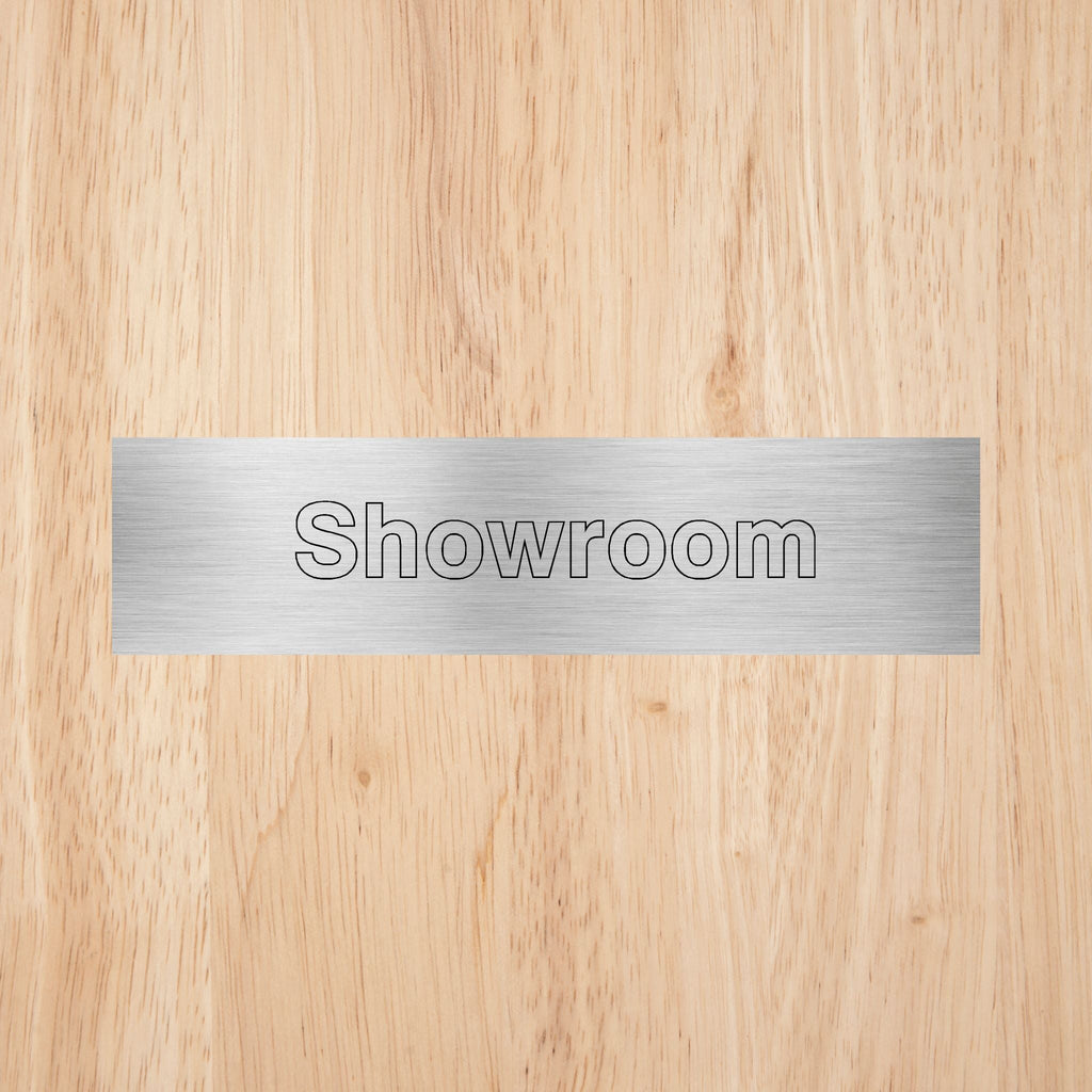 Showroom Door Sign - The Sign Shed