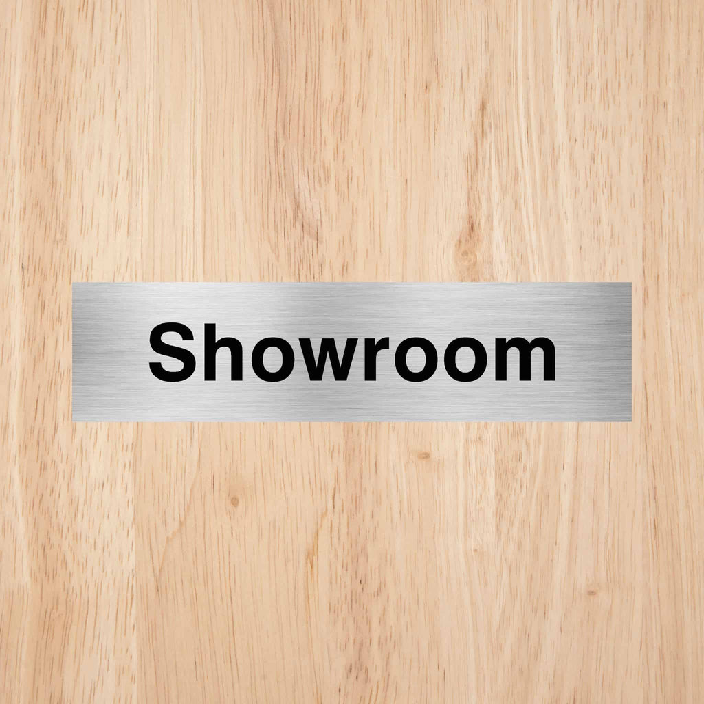 Showroom Door Sign - The Sign Shed