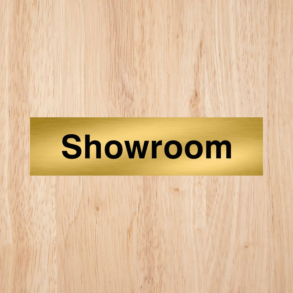 Showroom Door Sign - The Sign Shed