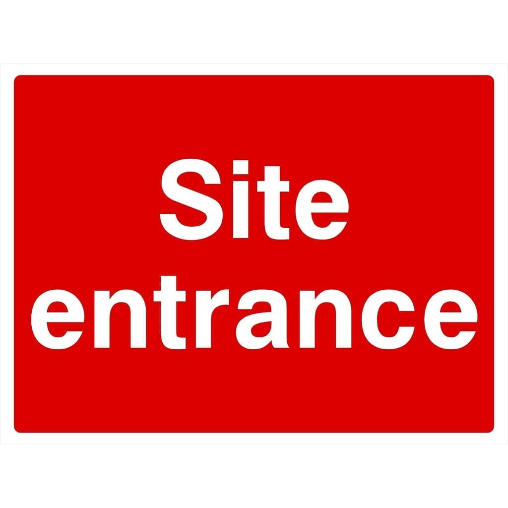 Site Entrance Sign - The Sign Shed
