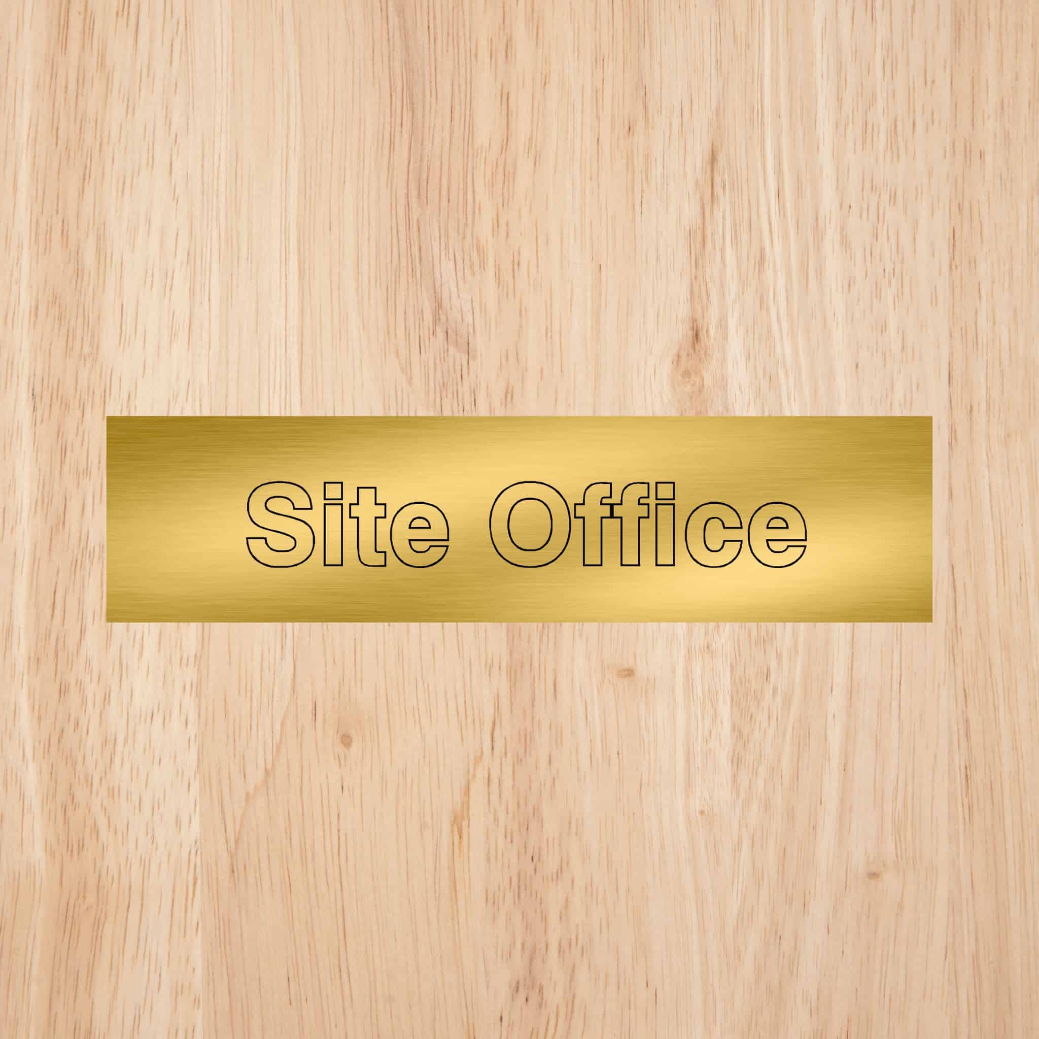 Site Office Sign - The Sign Shed