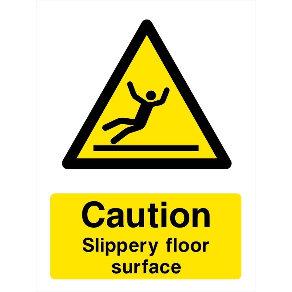 Slippery Floor Surface Sign - The Sign Shed