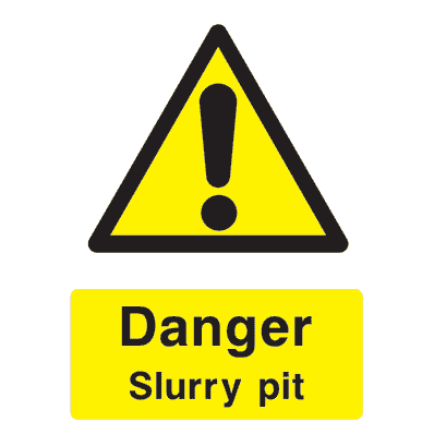 Slurry Pit Sign - The Sign Shed
