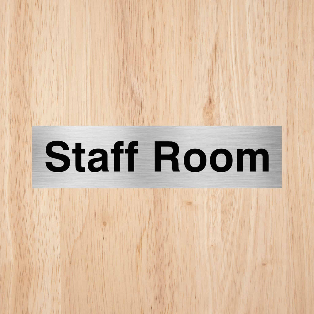 Staff Room Sign - The Sign Shed