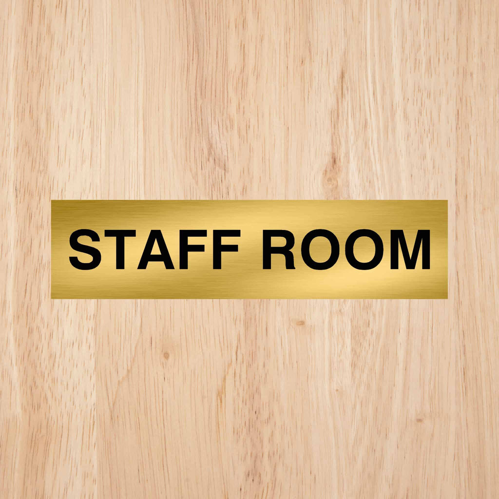 Staff Room Sign | CAPS – The Sign Shed