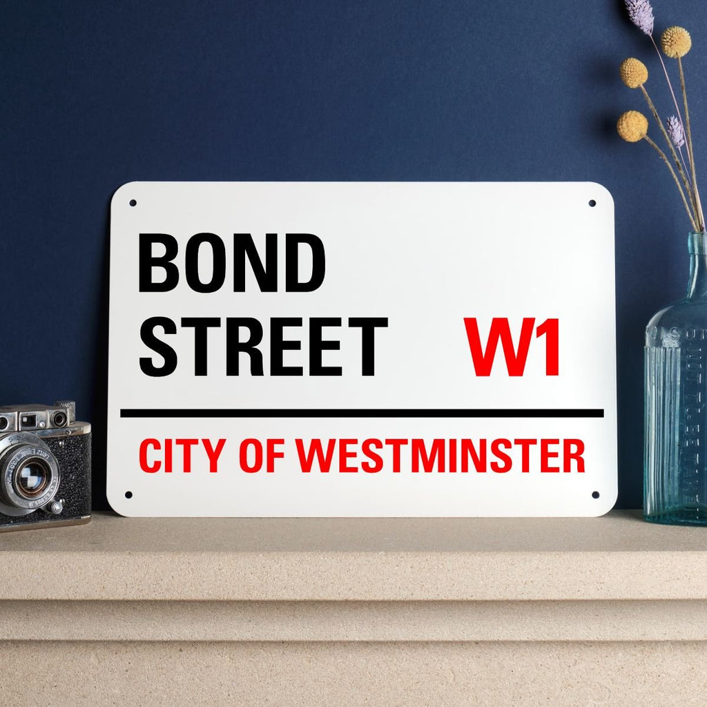 Standard London Street Sign Bond Street - The Sign Shed