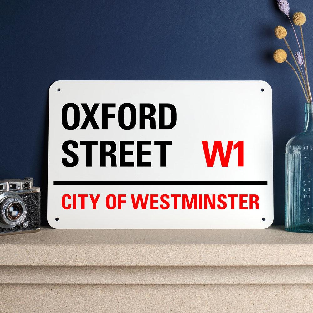 Standard London Street Sign Oxford Street - The Sign Shed
