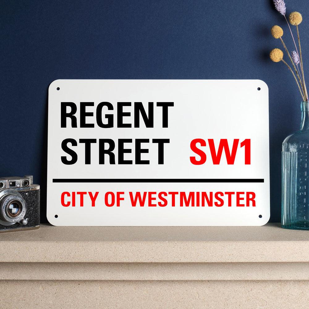 Standard London Street Sign Regent Street - The Sign Shed