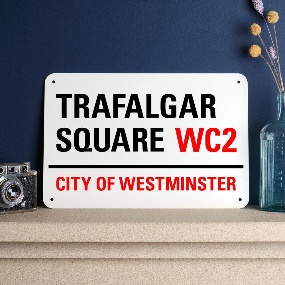Standard London Street Sign Trafalgar Square - The Sign Shed