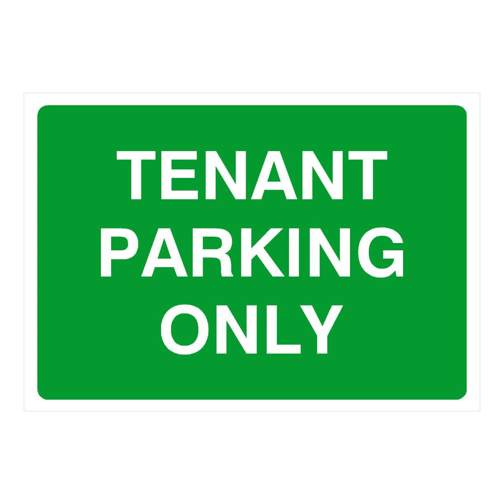 Tenant Parking Only Sign - The Sign Shed
