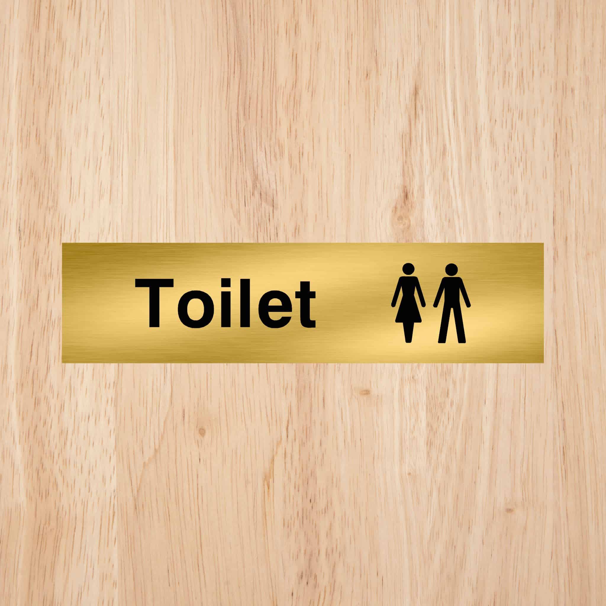 Tolet Shop Sign Toilet Facility Sign – Washroom Safety Sign