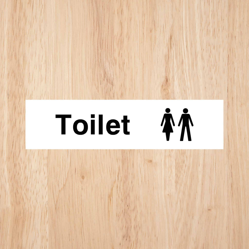 Toilet Standard Sign - The Sign Shed