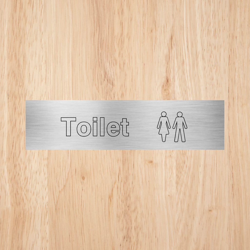 Toilet Standard Sign - The Sign Shed