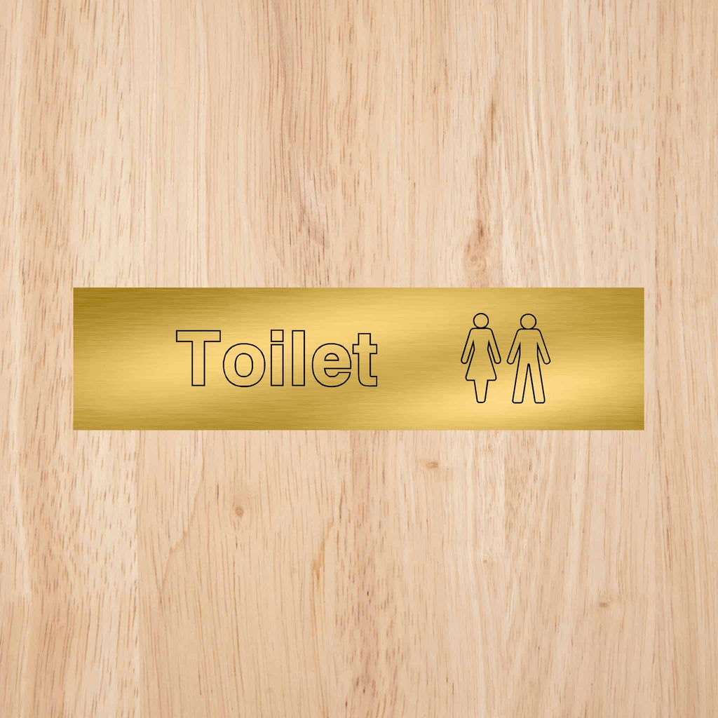 Toilet Standard Sign - The Sign Shed