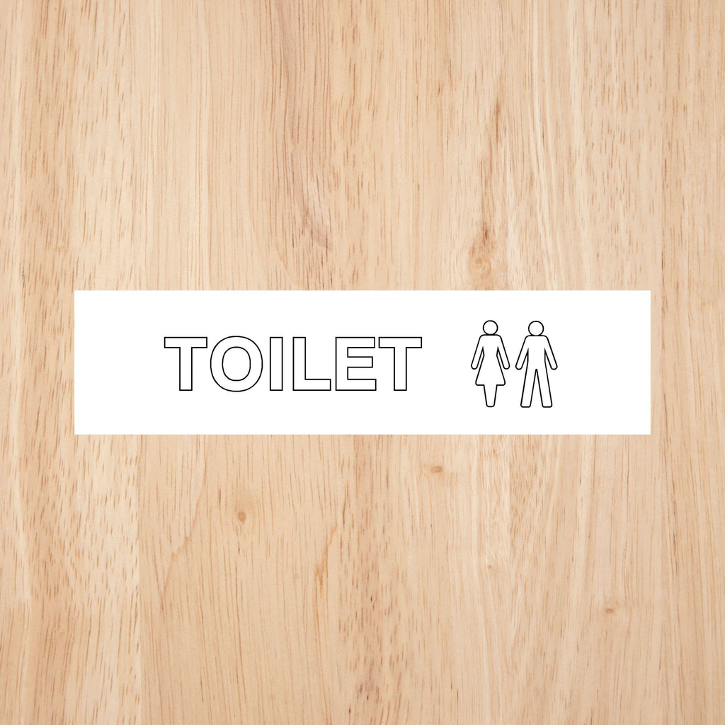 Toilet Standard Sign | CAPS - The Sign Shed