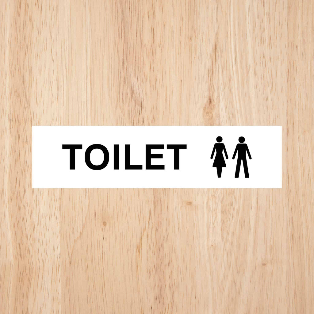 Toilet Standard Sign | CAPS - The Sign Shed