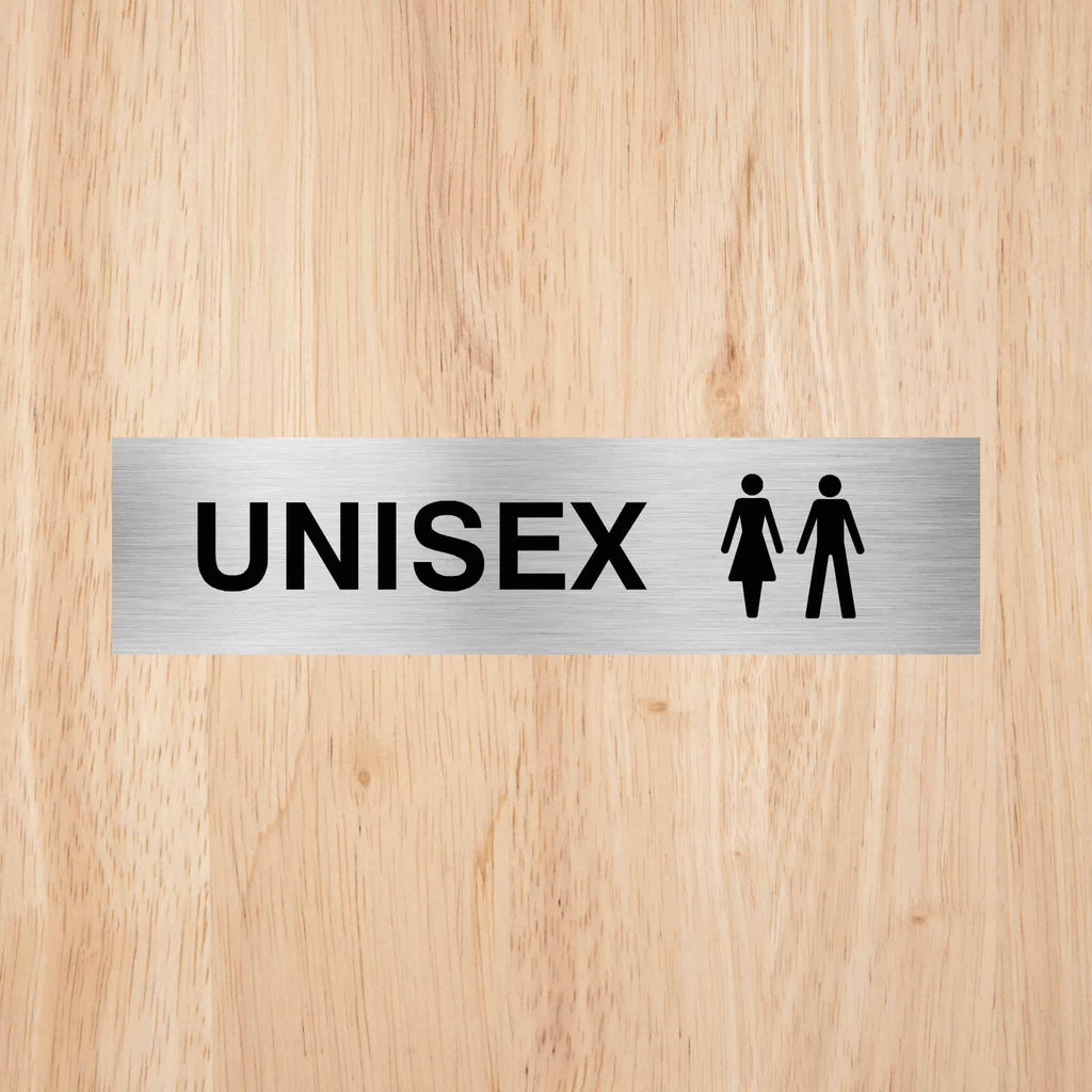Unisex Toilet Standard Sign | CAPS - The Sign Shed