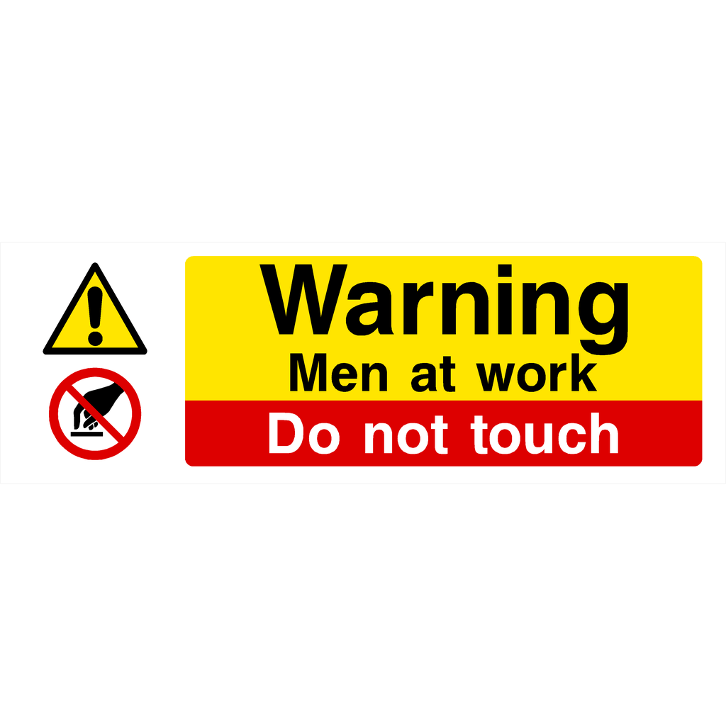 People At Work Sign