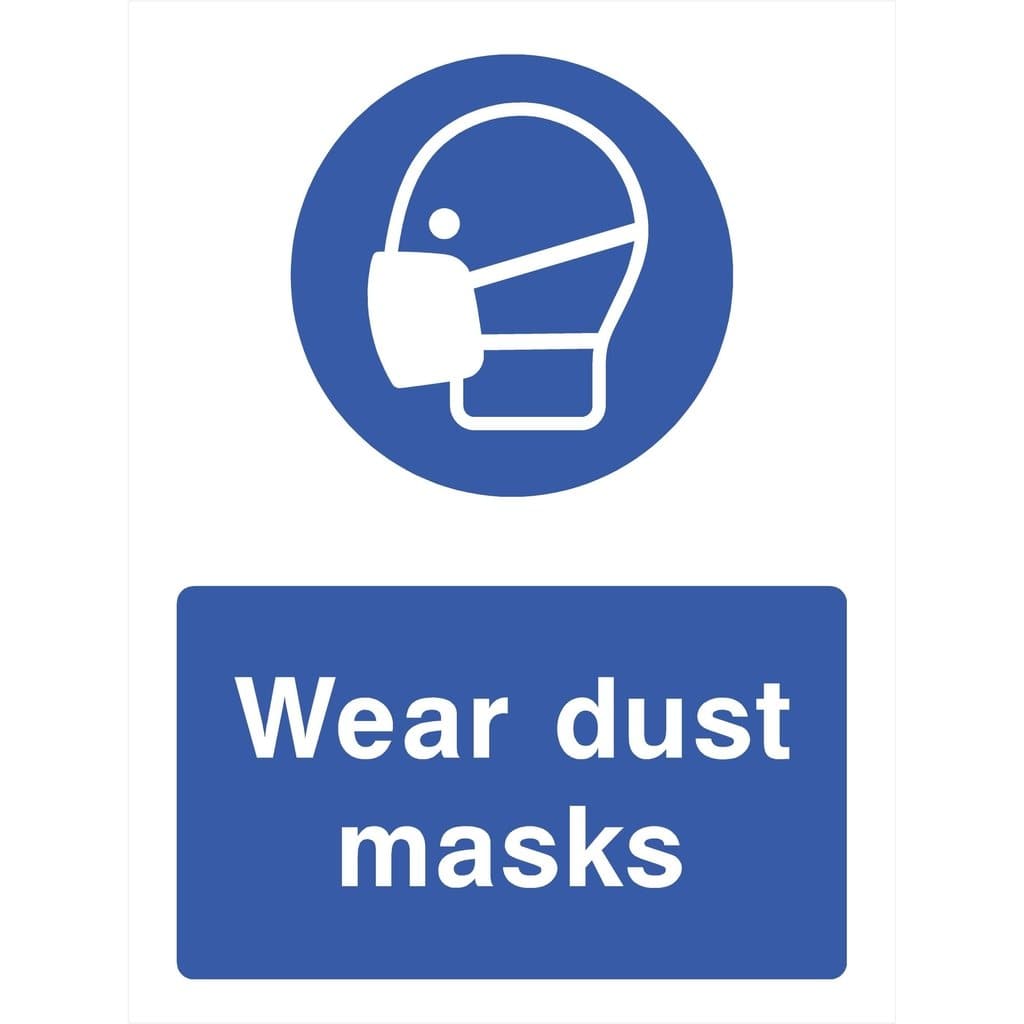Wear Dust Masks Sign - The Sign Shed