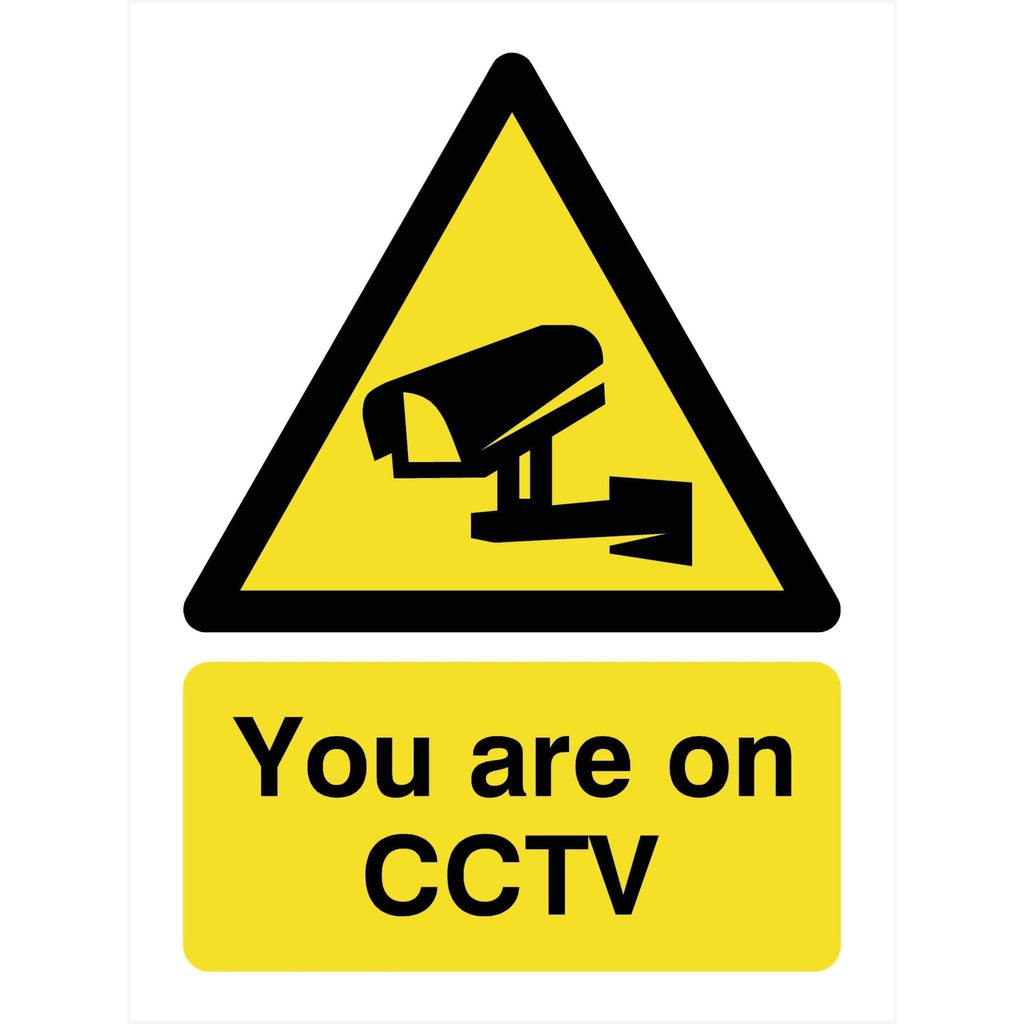 You Are On CCTV Sign - The Sign Shed